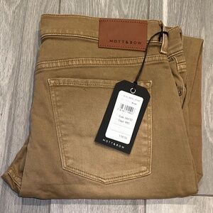 Mott & Bow Slim Mercer Khaki 34x32